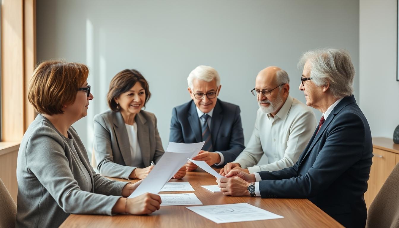 Support through the process