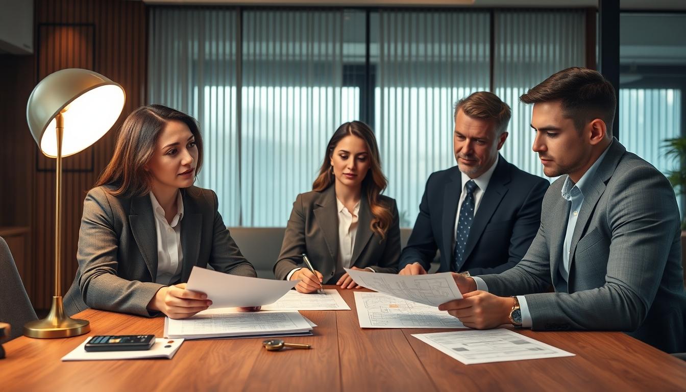 Family elder care planning discussion